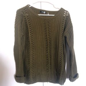 Green sweater